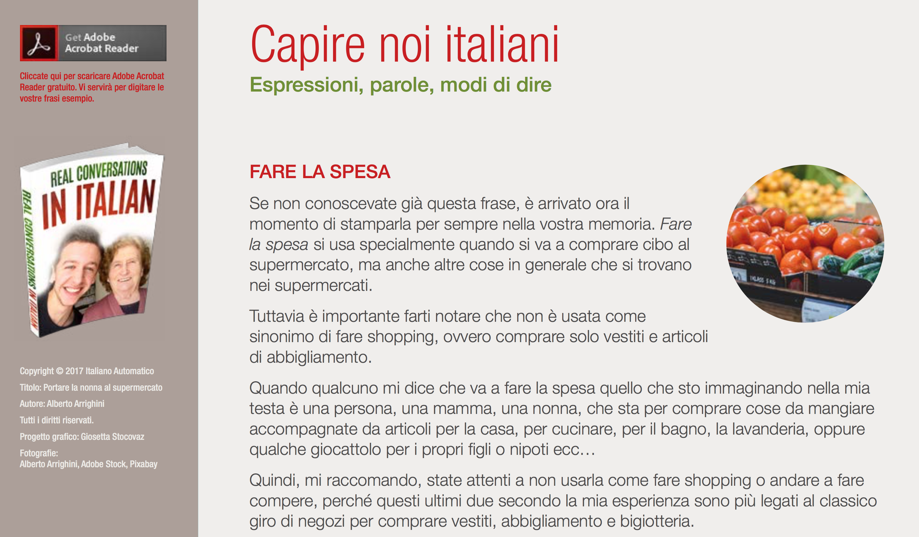 Anteprima del PDF di Conversazioni Reali in Italiano 1